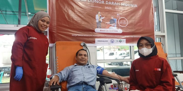 Peringati Hari Donor Darah Sedunia, PAMA-Baya Adakan Gebyar Donor Darah